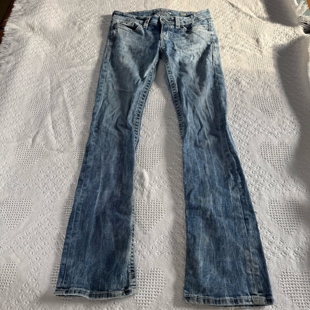 BKE Denim Low Rise Stella Bootcut Jeans (27L)